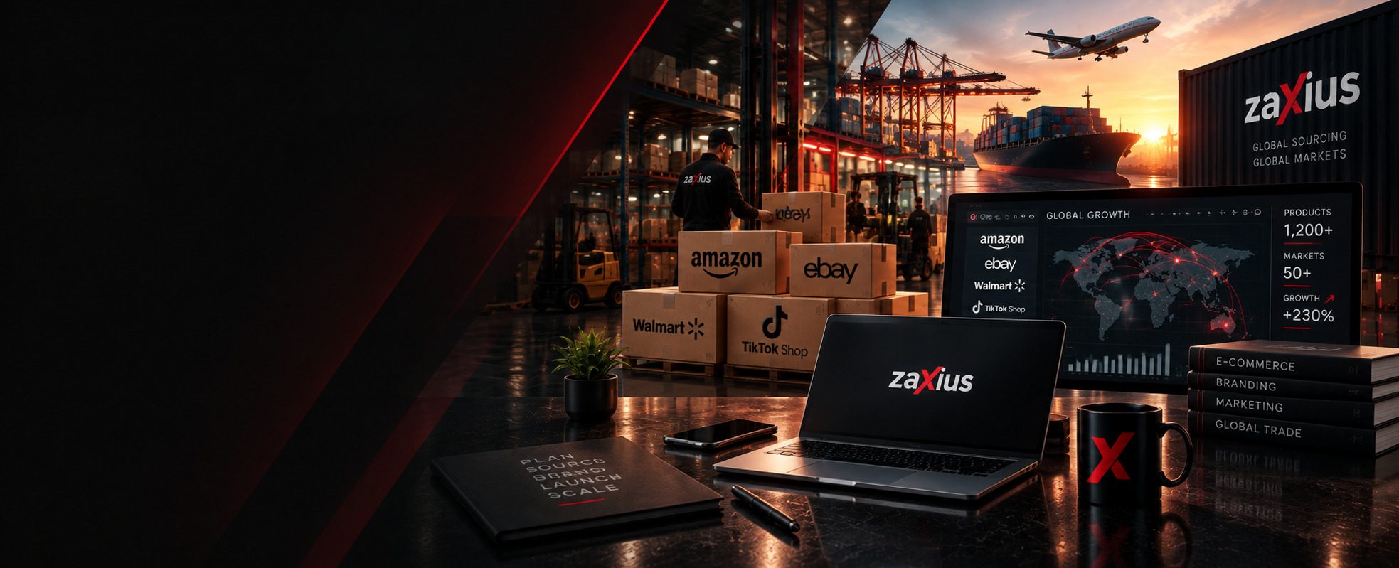 Zaxius Services — add a real banner photo here